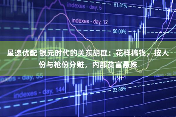 星速优配 银元时代的关东胡匪：花样搞钱，按人份与枪份分赃，内部贫富悬殊